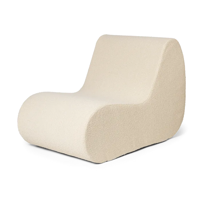 Rouli center module pure bouclé modulsoffa - Off-white - Ferm Living