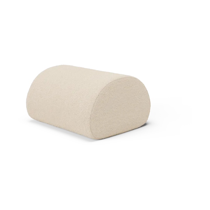 Rouli pouf pure bouclé sittpuff - Off-white - Ferm Living