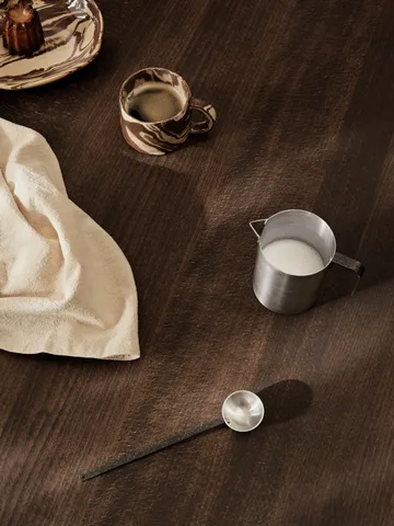 Ryu mugg låg 20 cl - Sand-brown - Ferm Living