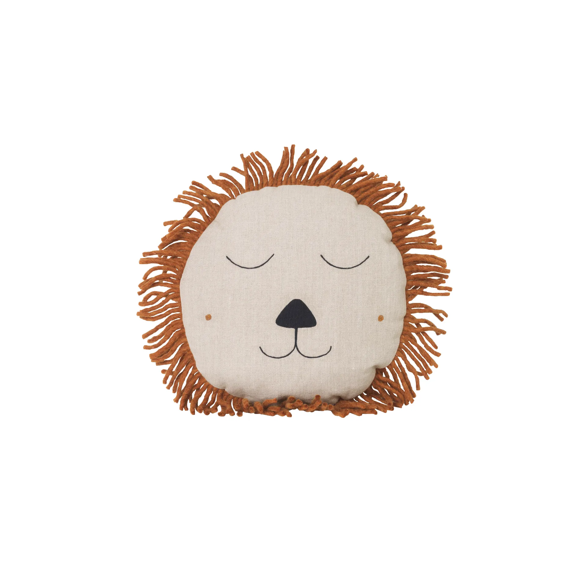 Safari kudde lejon, natural Ferm Living