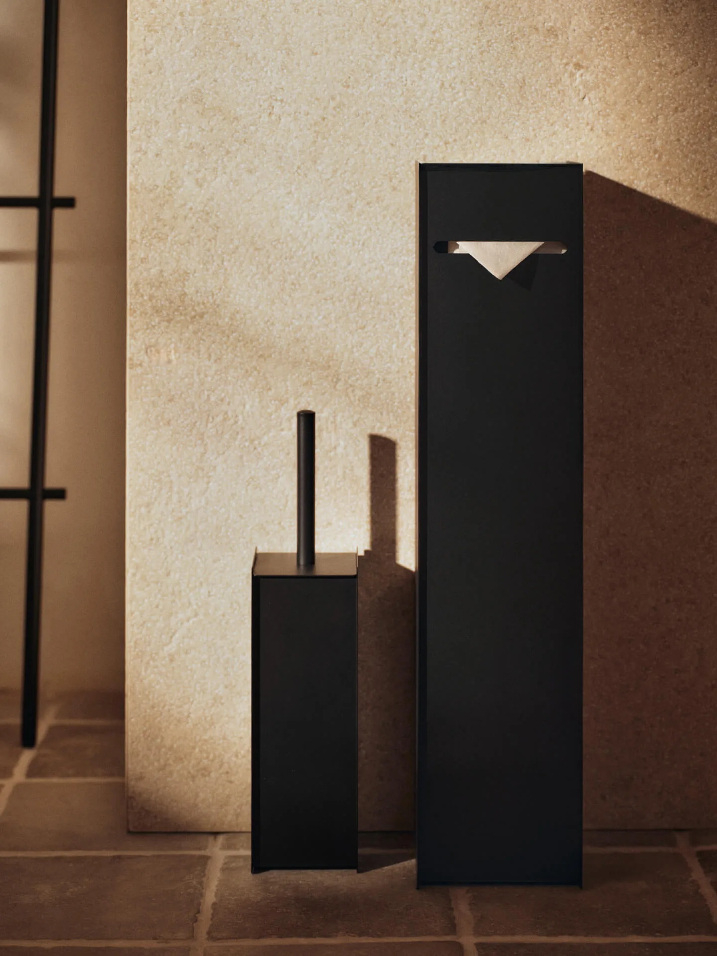 Sama toalettborste, Black Ferm Living