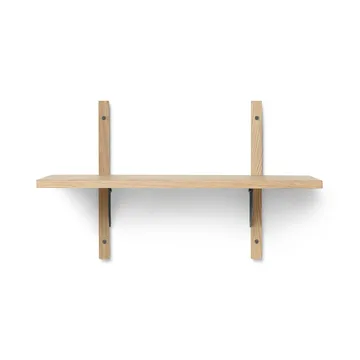 Sector hylla single narrow - Ek-svart - Ferm Living