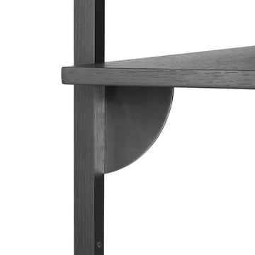 Sector hylla single narrow - Svart ask-svart - Ferm Living