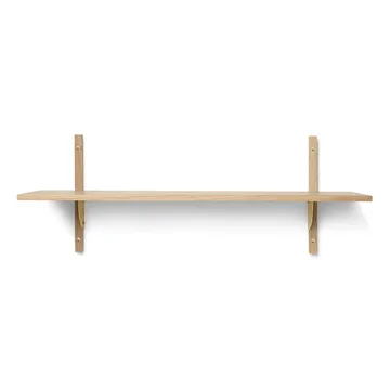 Sector hylla single wide - Ek-mässing - Ferm Living