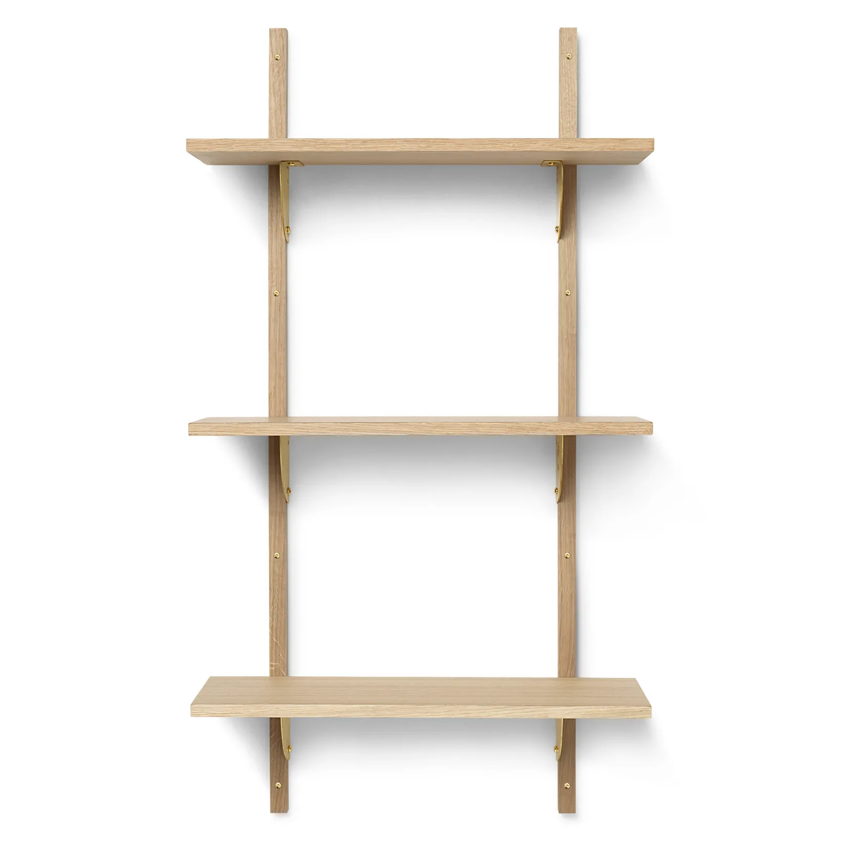 Sector hylla S/L, Ek-mässing Ferm Living