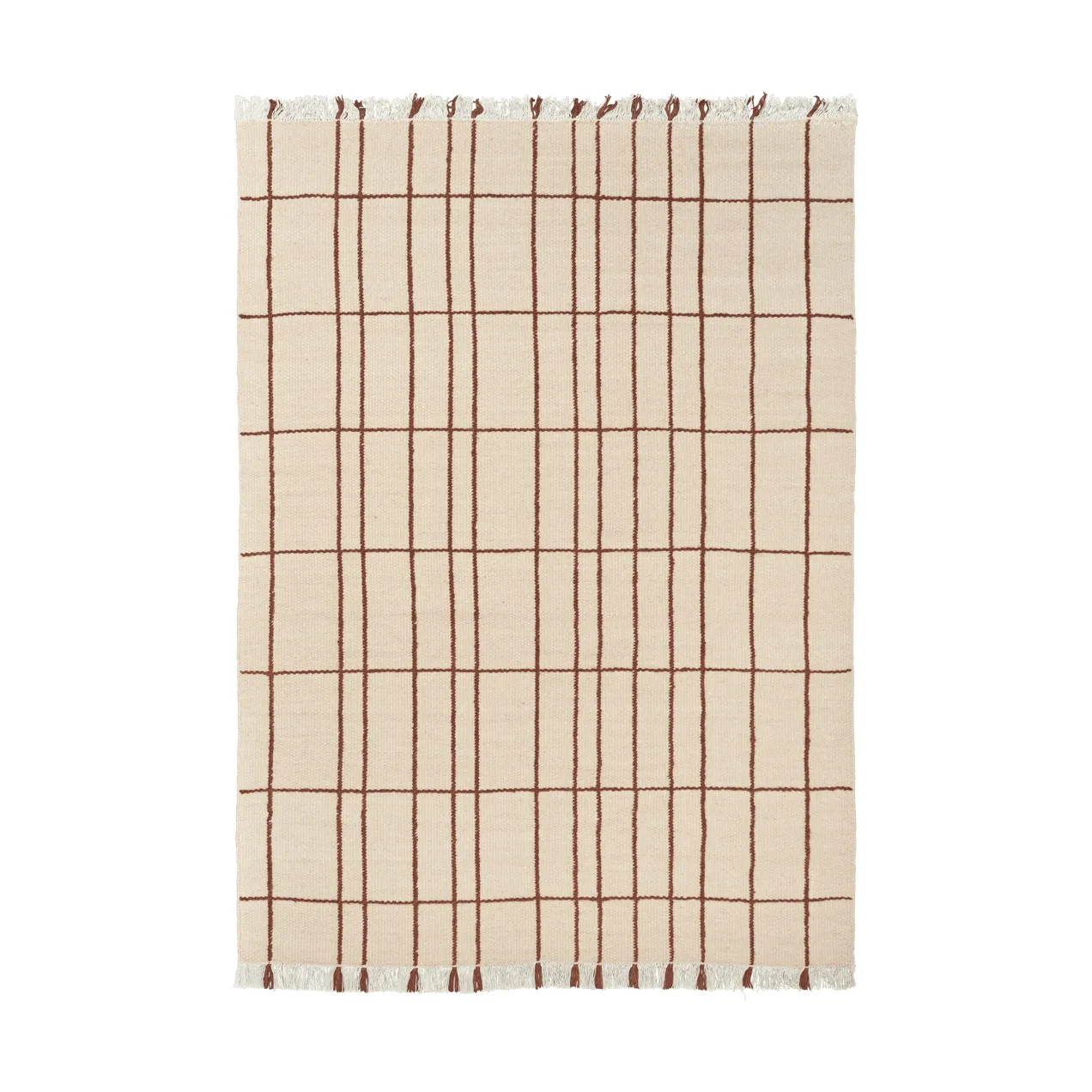 Sen matta, Parchment-chestnut, 140x200 cm Ferm Living