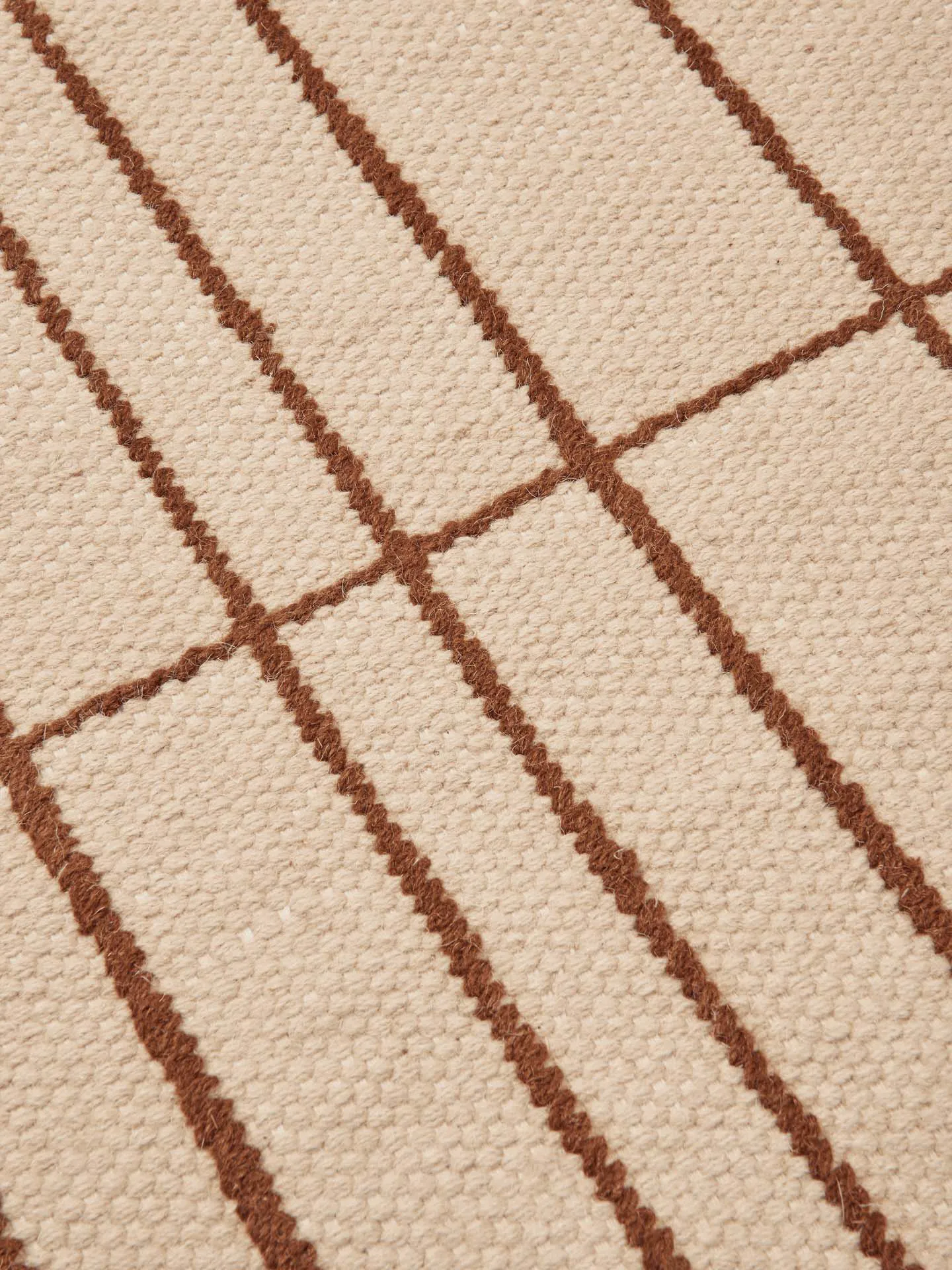 Sen matta, Parchment-chestnut, 140x200 cm Ferm Living