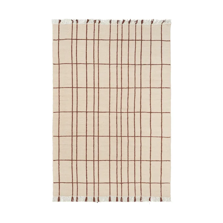 Sen matta - Parchment-chestnut, 170x240 cm - Ferm Living