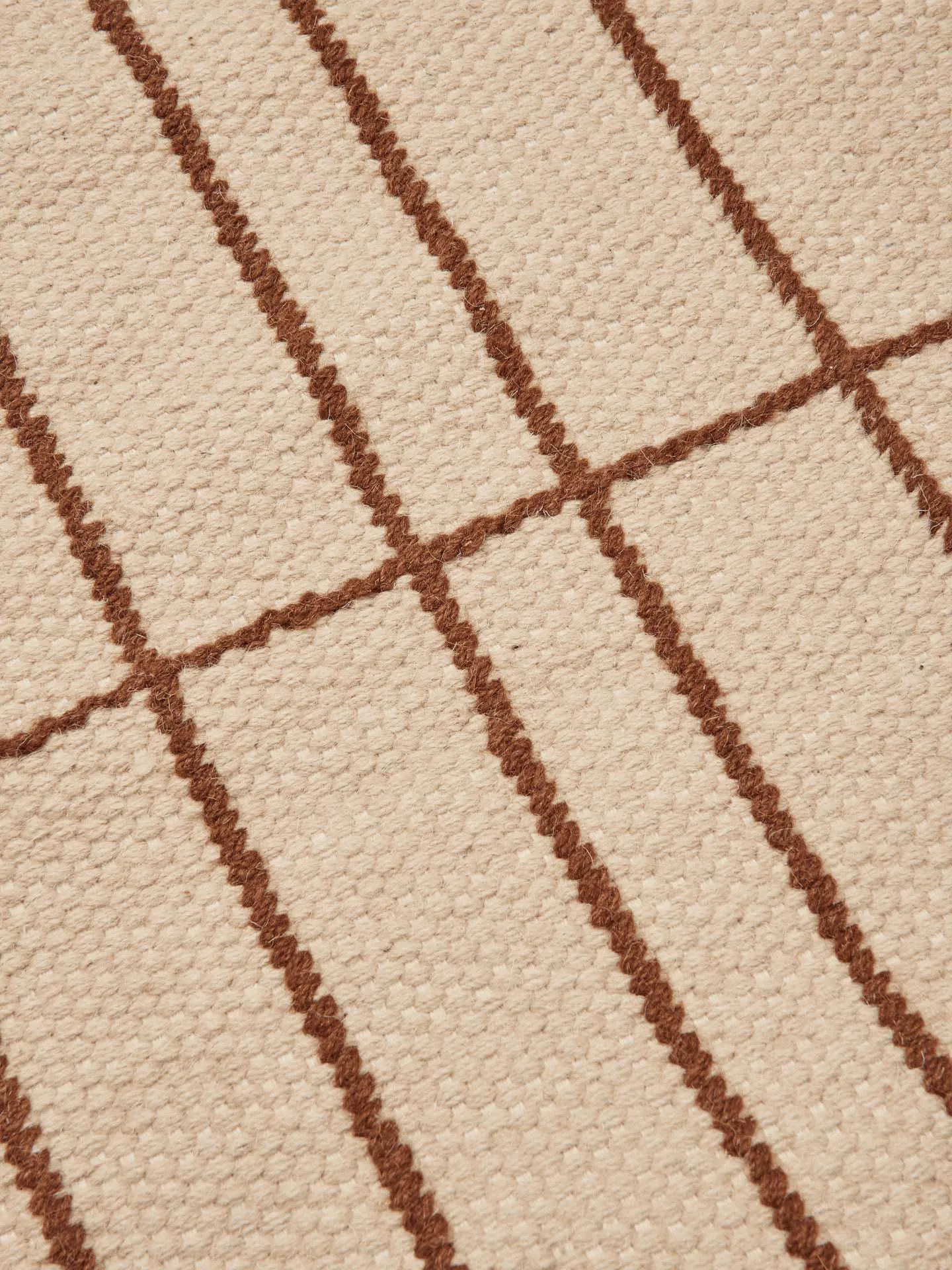 Sen matta, Parchment-chestnut, 170x240 cm Ferm Living