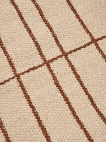 Sen matta - Parchment-chestnut, 170x240 cm - Ferm Living