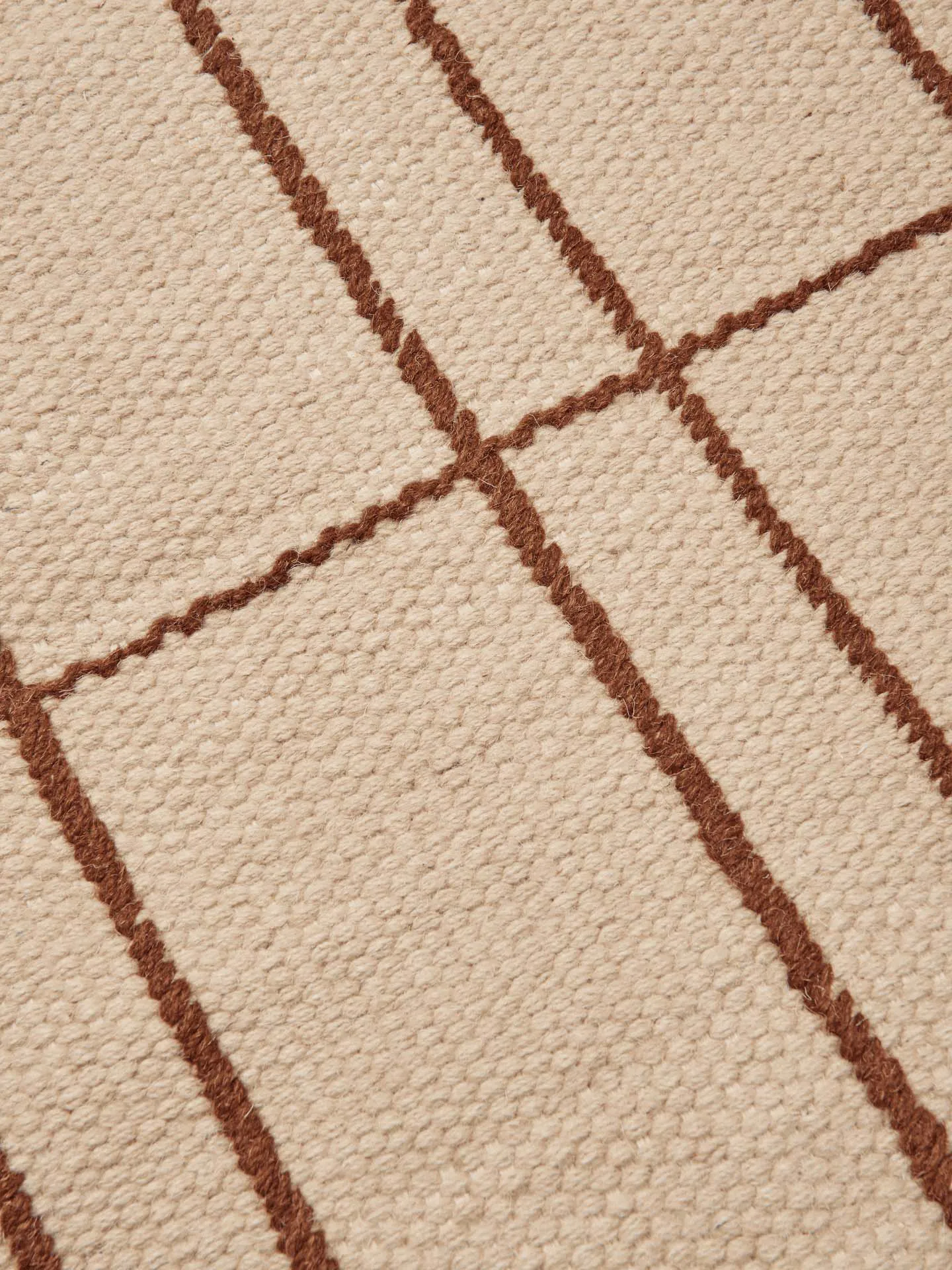 Sen matta, Parchment-chestnut, 200x300 cm Ferm Living
