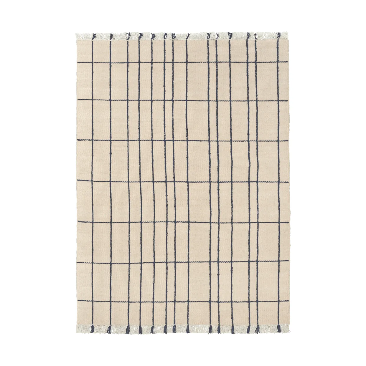 Sen matta, Parchment-indigo, 140x200 cm Ferm Living