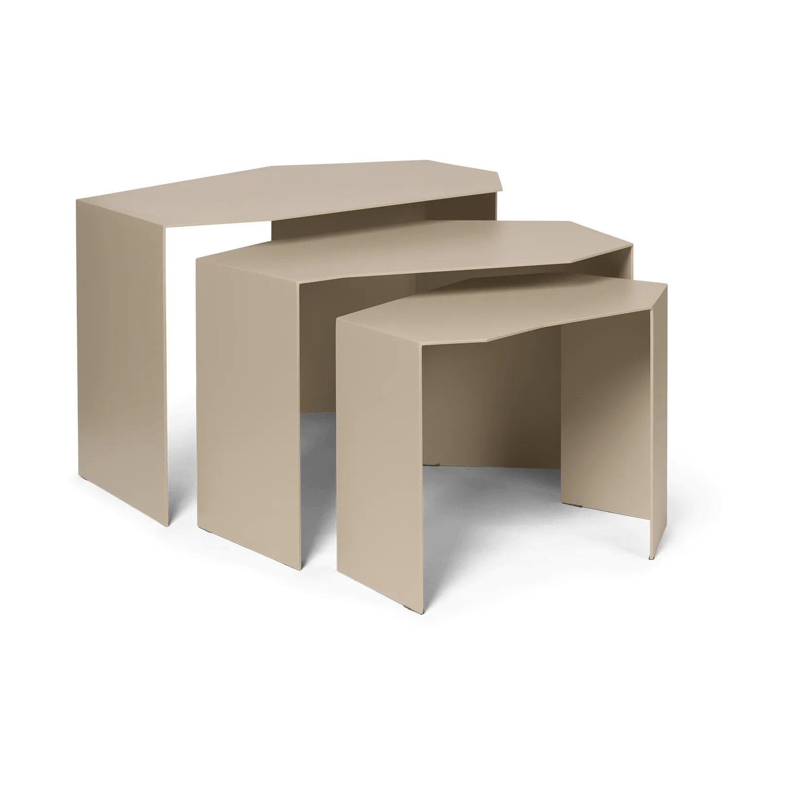 Shard cluster bord 3-pack, Cashmere Ferm Living