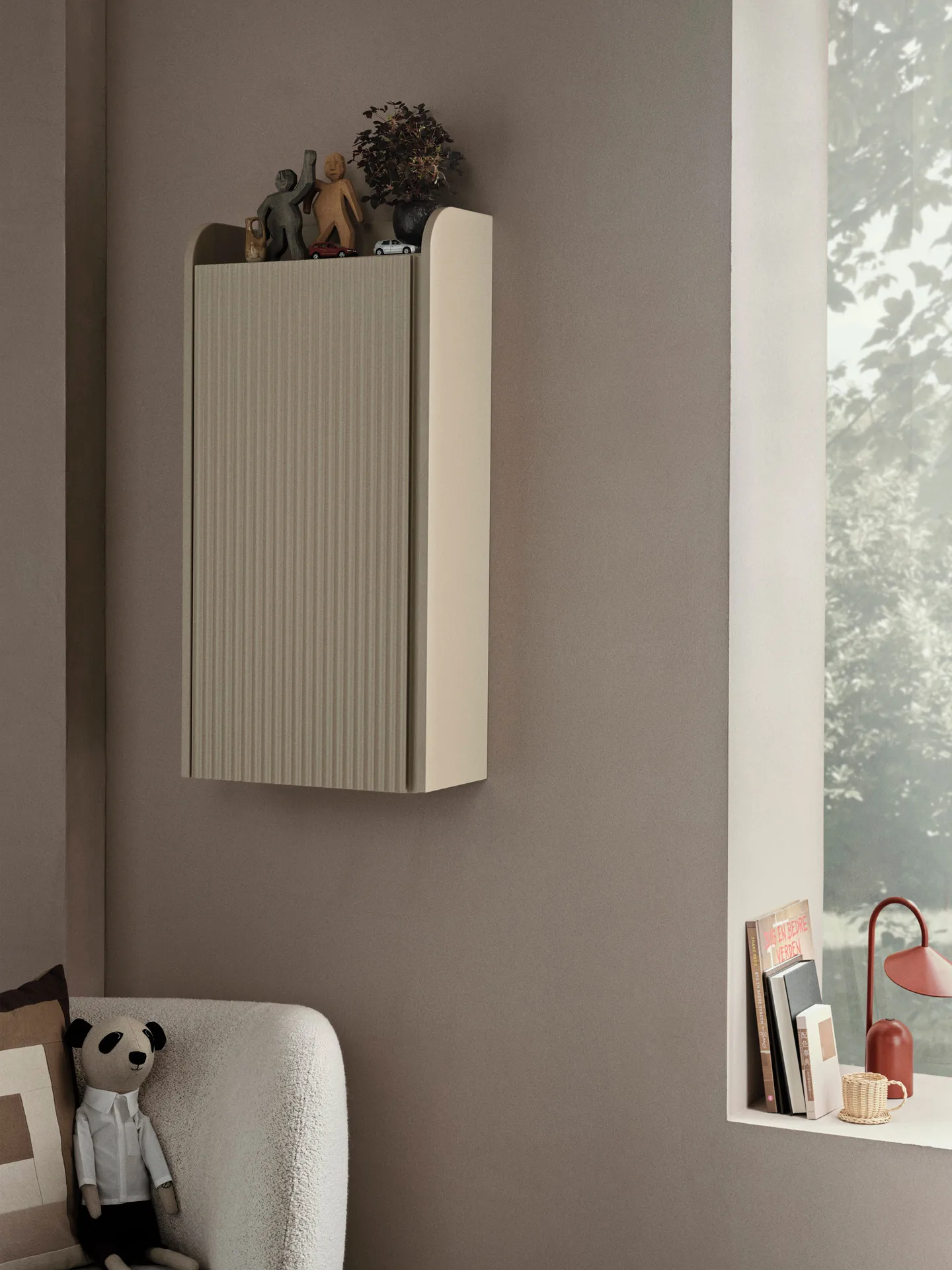 Sill väggskåp 42,5x85 cm, Cashmere Ferm Living