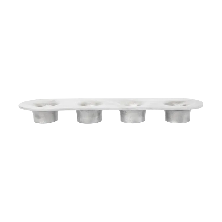 Soothe 4 ljusstake 8x29 cm - Aluminium - Ferm Living
