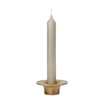 Soothe ljusstake Ø8 cm - Brass Finish - Ferm Living