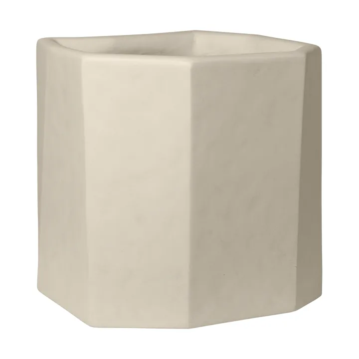 Staffa kruka - Ivory, 46x46x45 cm - Ferm Living