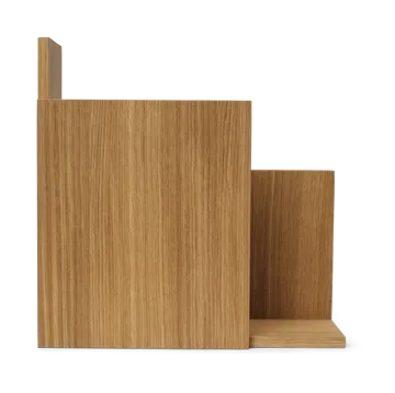 Stagger hylla square - Oiled Oak - Ferm Living