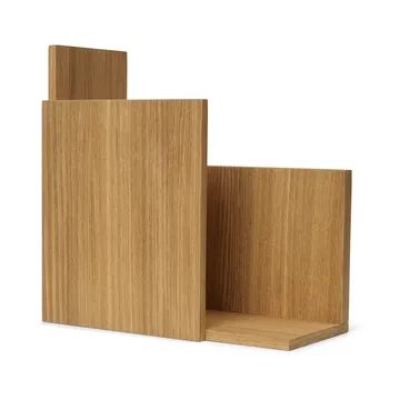 Stagger hylla square - Oiled Oak - Ferm Living