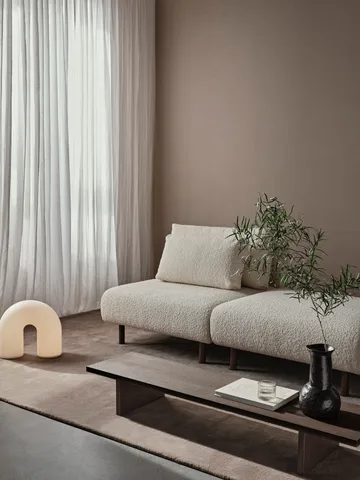 Stille tuftad matta - Ash Brown, 200x300 cm - Ferm Living