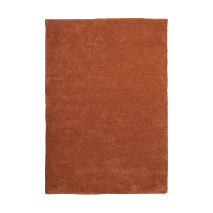 Stille tuftad matta - Red brown, 140x200 cm - Ferm Living