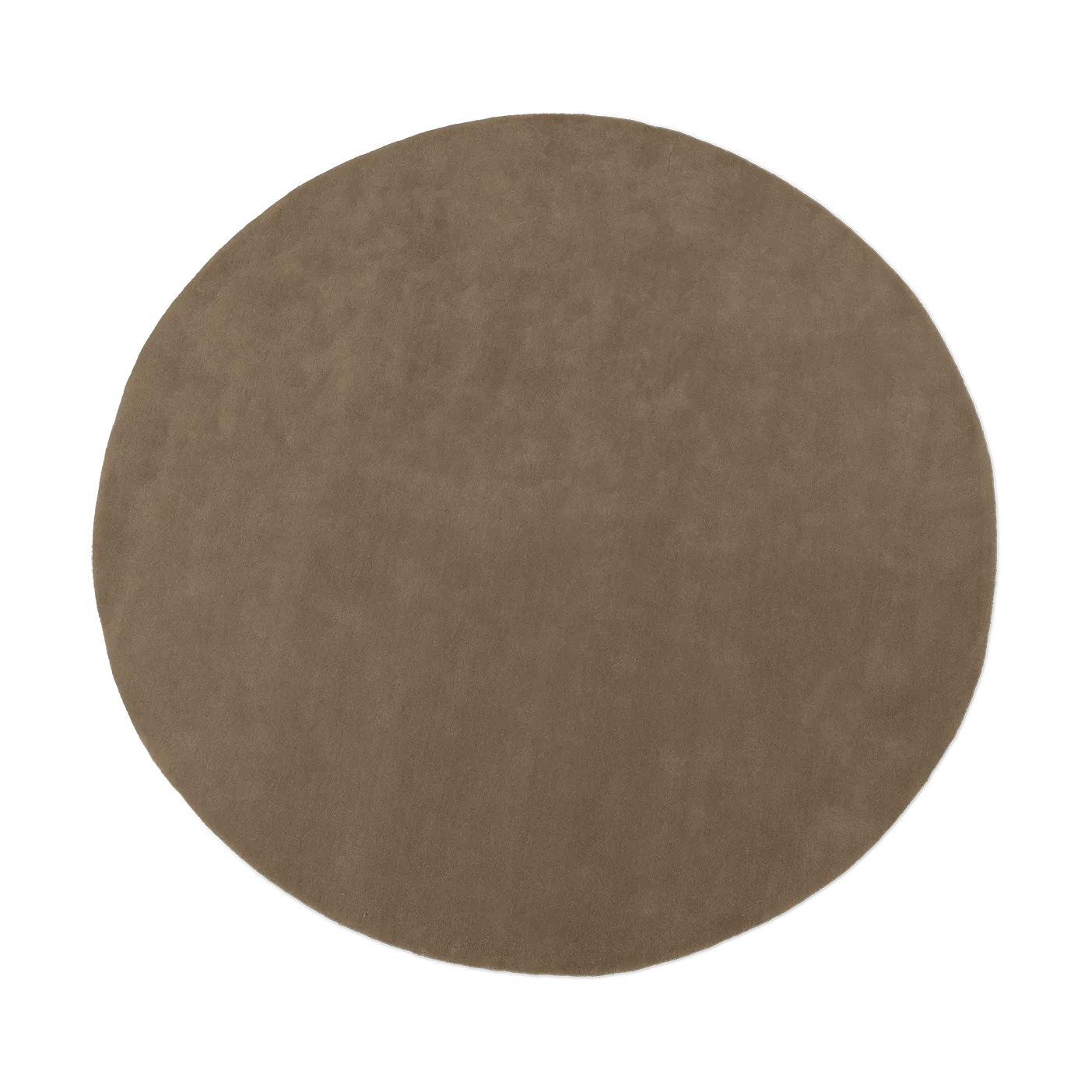 Stille tuftad matta rund, Ash Brown Ø240 cm Ferm Living
