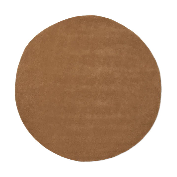 Stille tuftad matta rund - Toffee, Ø240 cm - Ferm Living