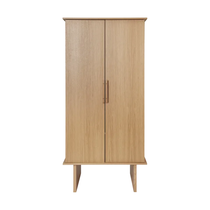 Stilt garderob 90x61x186 cm - Natural - Ferm Living