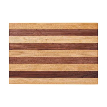 Stribe skärbräda bold 25x36 cm - Walnut-oak - Ferm Living
