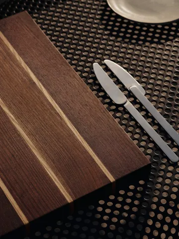 Stribe skärbräda fine 25x36 cm - Walnut-ash - Ferm Living
