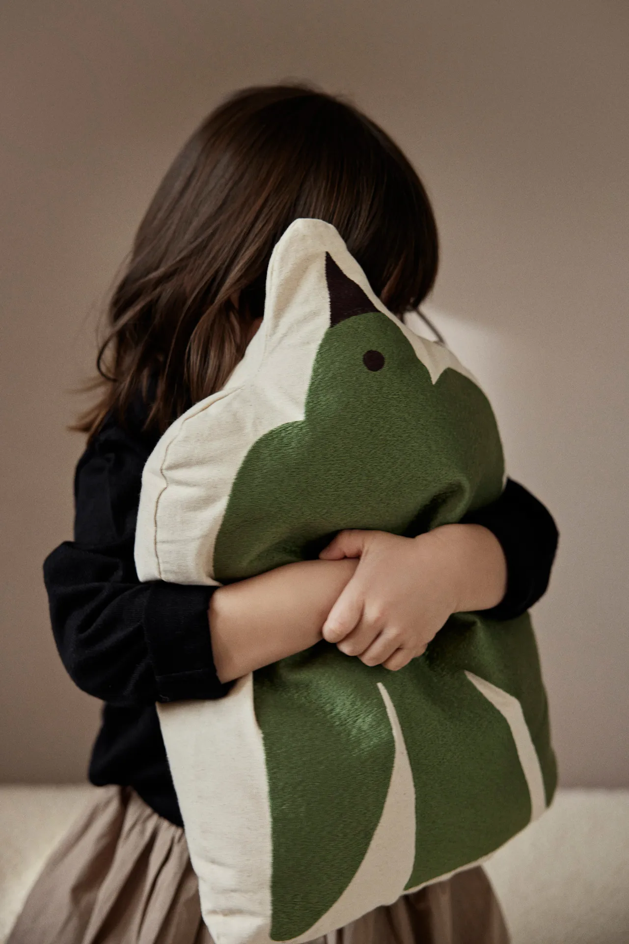 Swif bird kudde 32,5x48 cm, Avocado Green Ferm Living