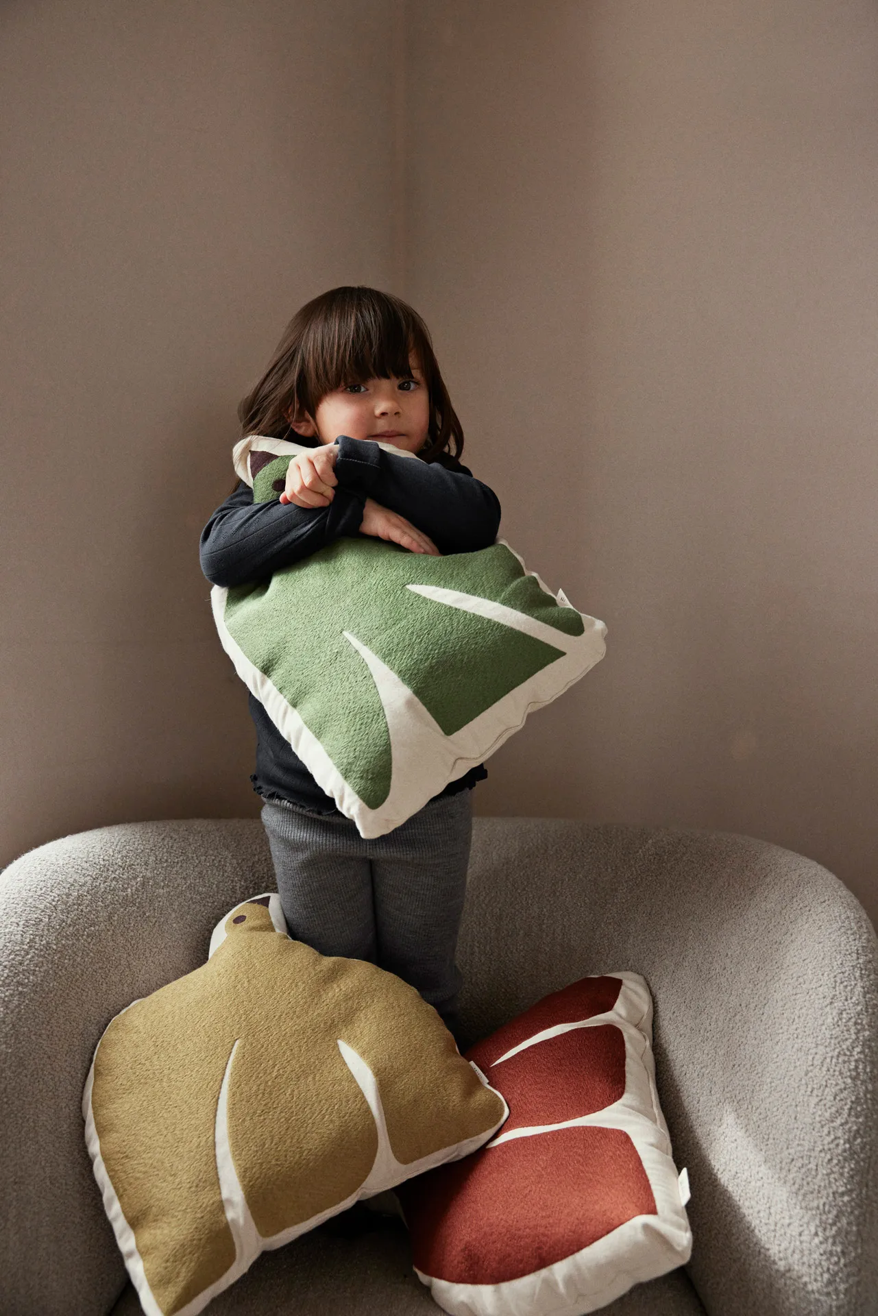 Swif bird kudde 32,5x48 cm, Avocado Green Ferm Living