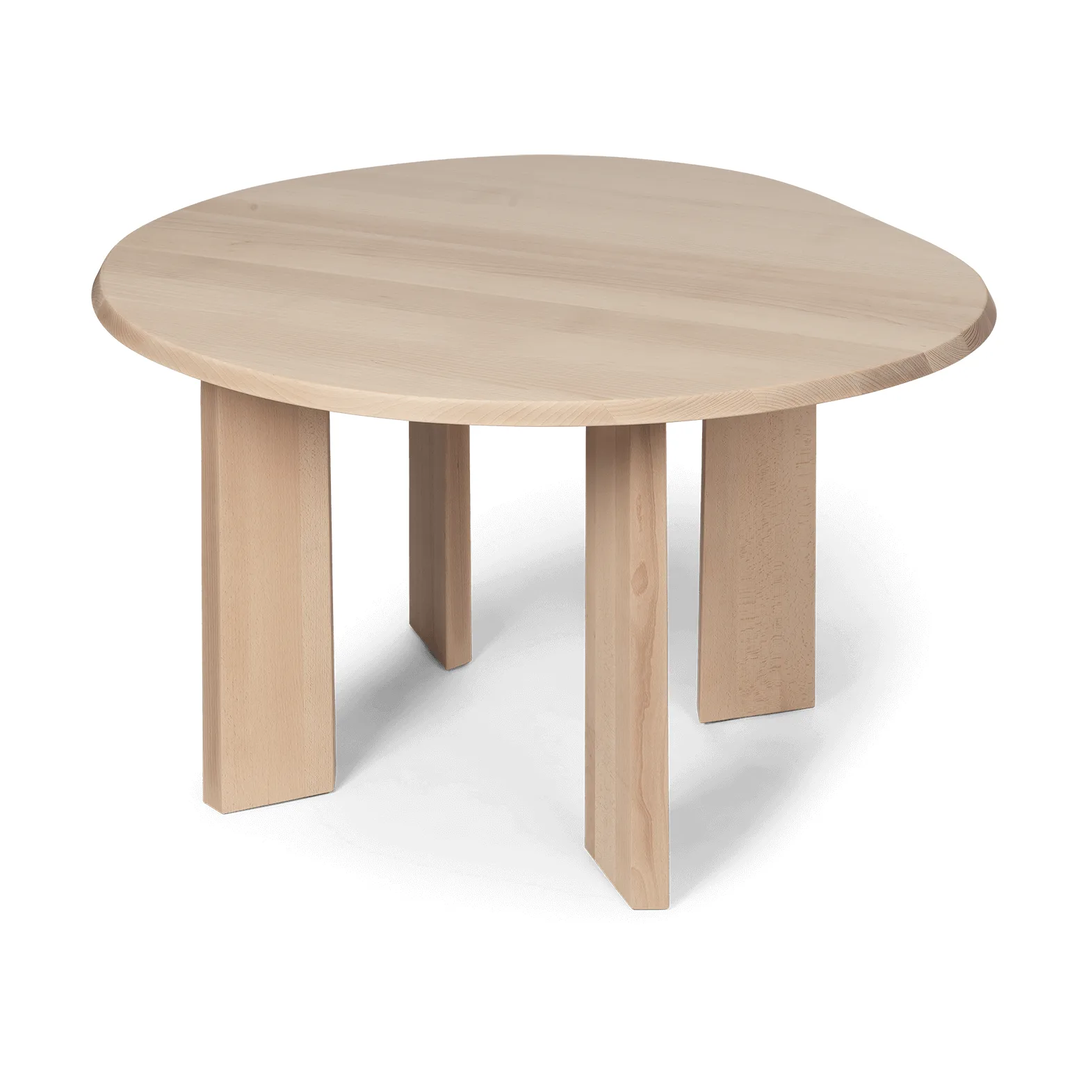 Tarn matbord 104,6x113,5 cm, White Oiled Beech Ferm Living