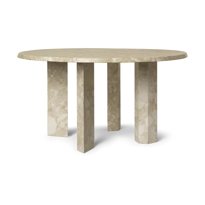 Taula soffbord Ø67x35 cm - Sand - Ferm Living