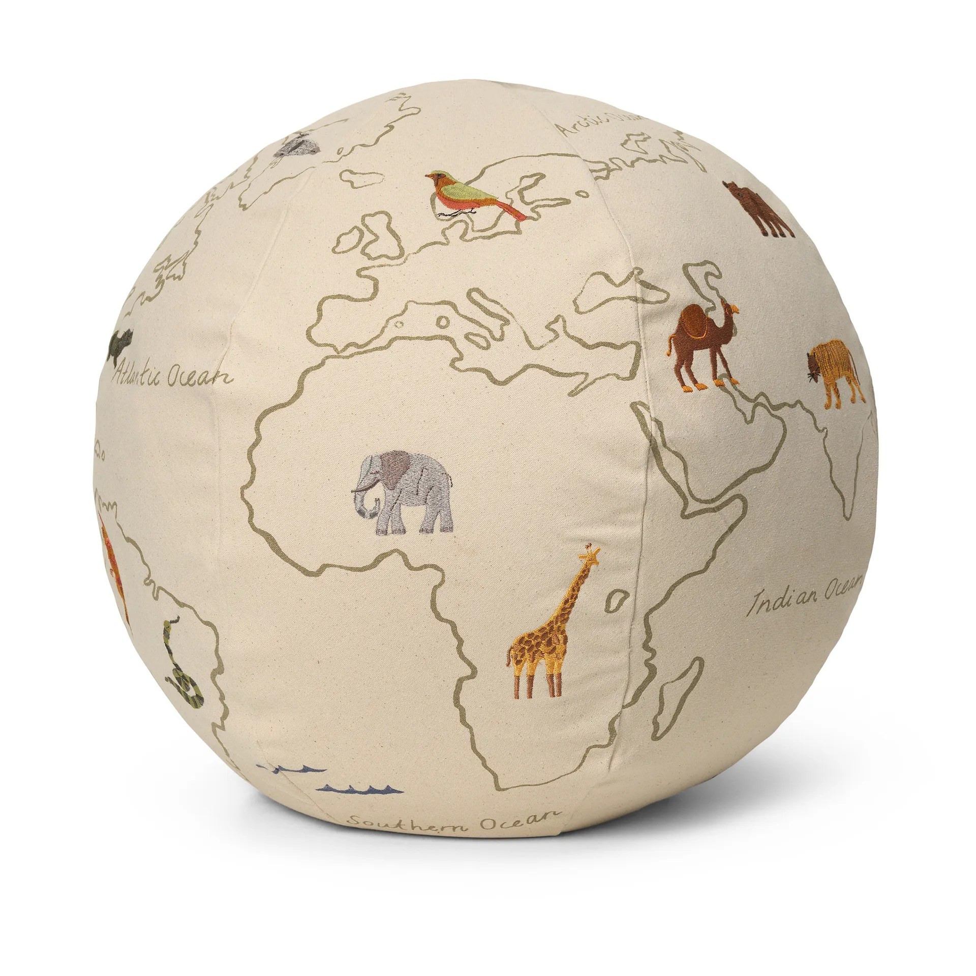The world sittpuff, Offwhite Ferm Living