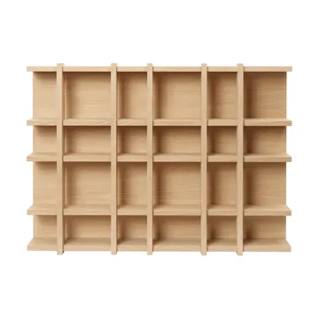 Tilem bokhylla - Ekfanér, 6x4 - Ferm Living