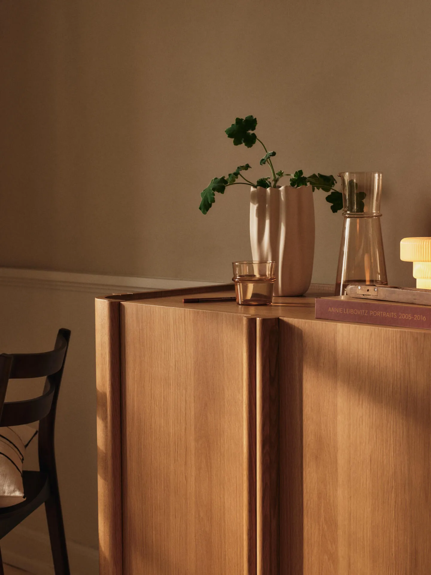 Tilu byrå, Natural oak, 103x58x90 cm Ferm Living