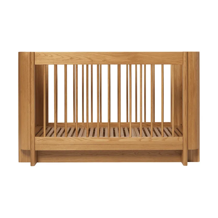 Tilu spjälsäng - Natural oak, 129x68,5x80 cm - Ferm Living