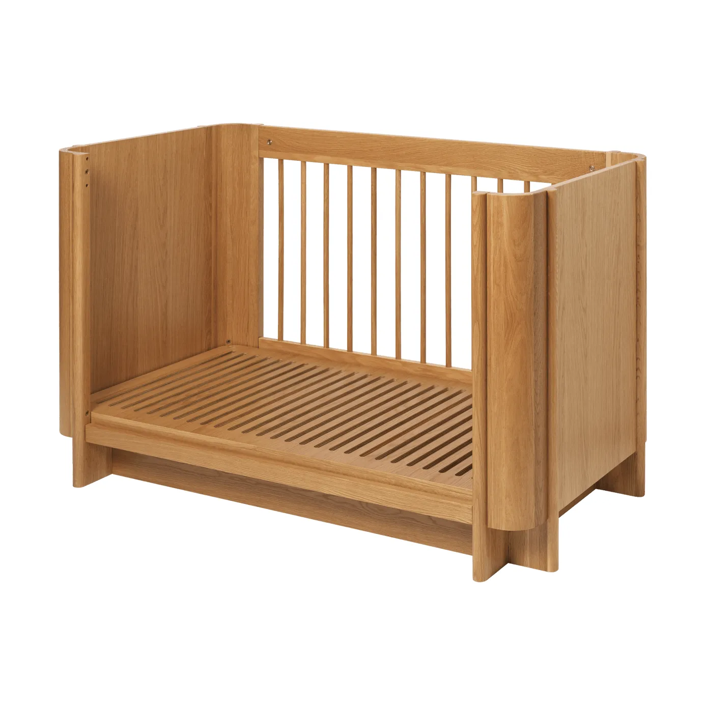 Tilu spjälsäng, Natural oak, 129x68,5x80 cm Ferm Living