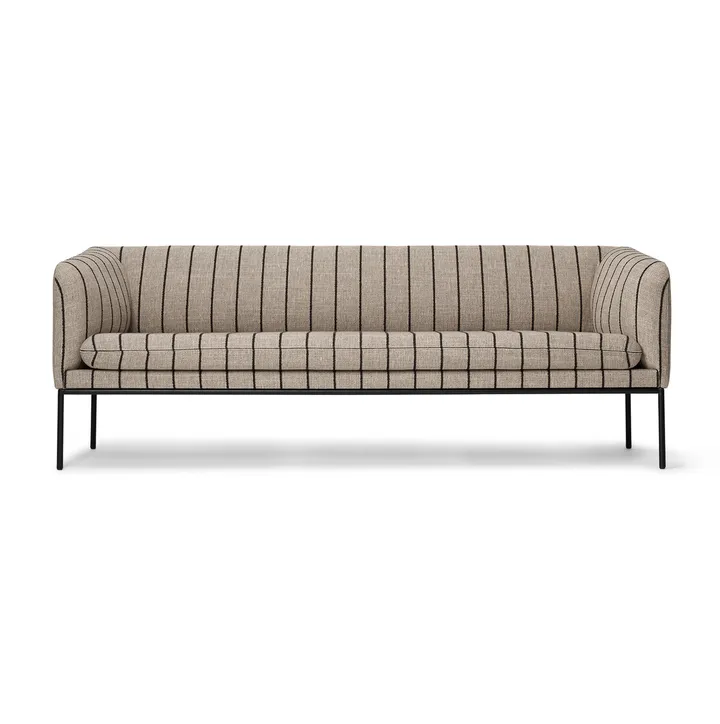 Turn soffa 3-sits - Pasadena (randig) - Ferm Living
