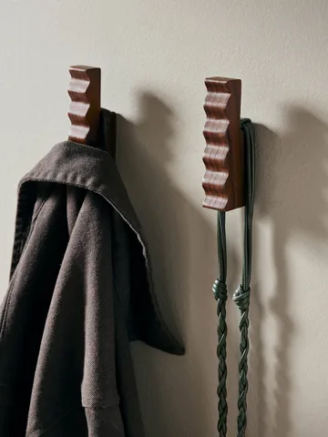 Unda krok 2-pack - Dark Brown - Ferm Living