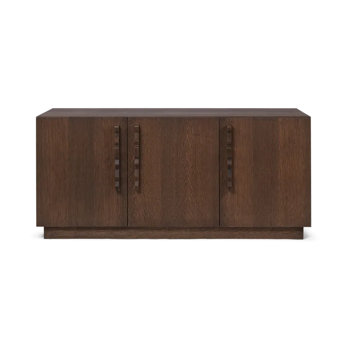 Unda sideboard 146x68x50 cm - Dark Stained Oak - Ferm Living