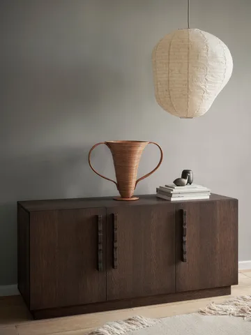 Unda sideboard 146x68x50 cm - Dark Stained Oak - Ferm Living