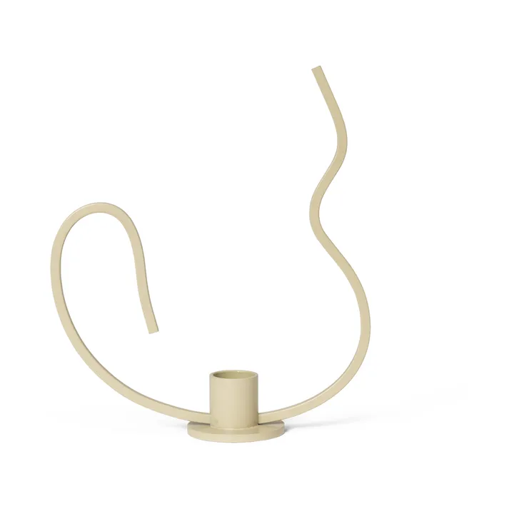 Valse ljusstake low - Cashmere - Ferm Living