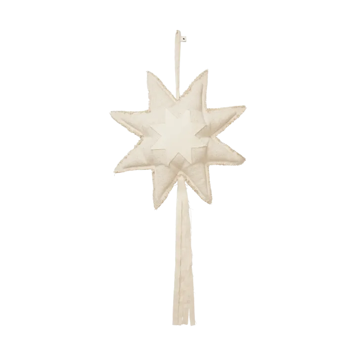 Vela window ornament dekorationshänge 50x88 cm - Natural - Ferm Living