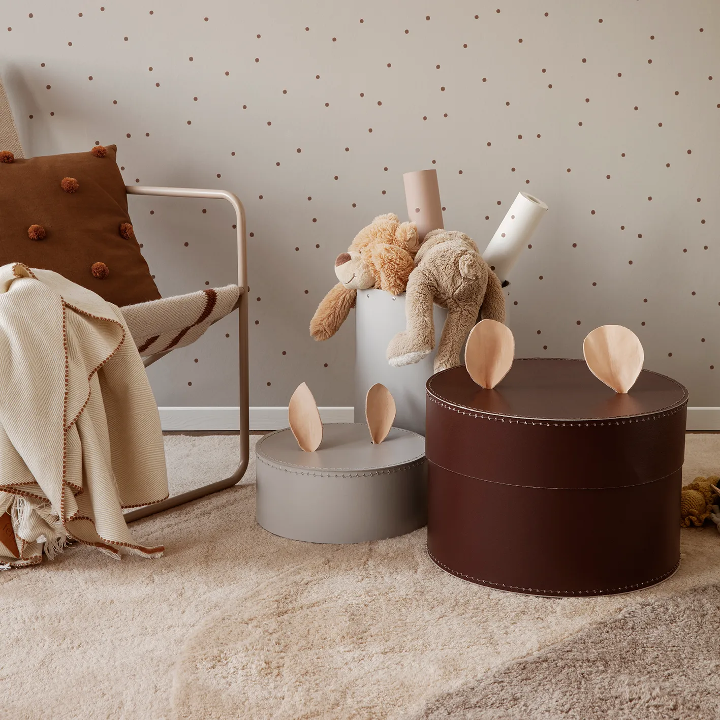 View matta 140x180 cm, Beige Ferm Living