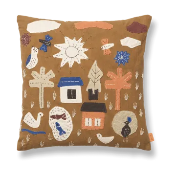 Village kudde 40x40 cm - Sugar Kelp - Ferm Living