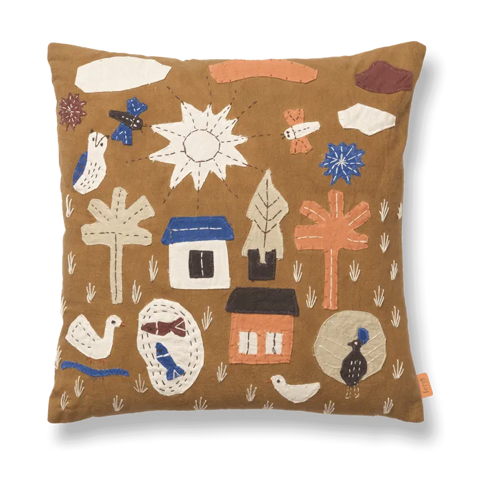 Village kudde 40x40 cm - Sugar Kelp - Ferm Living