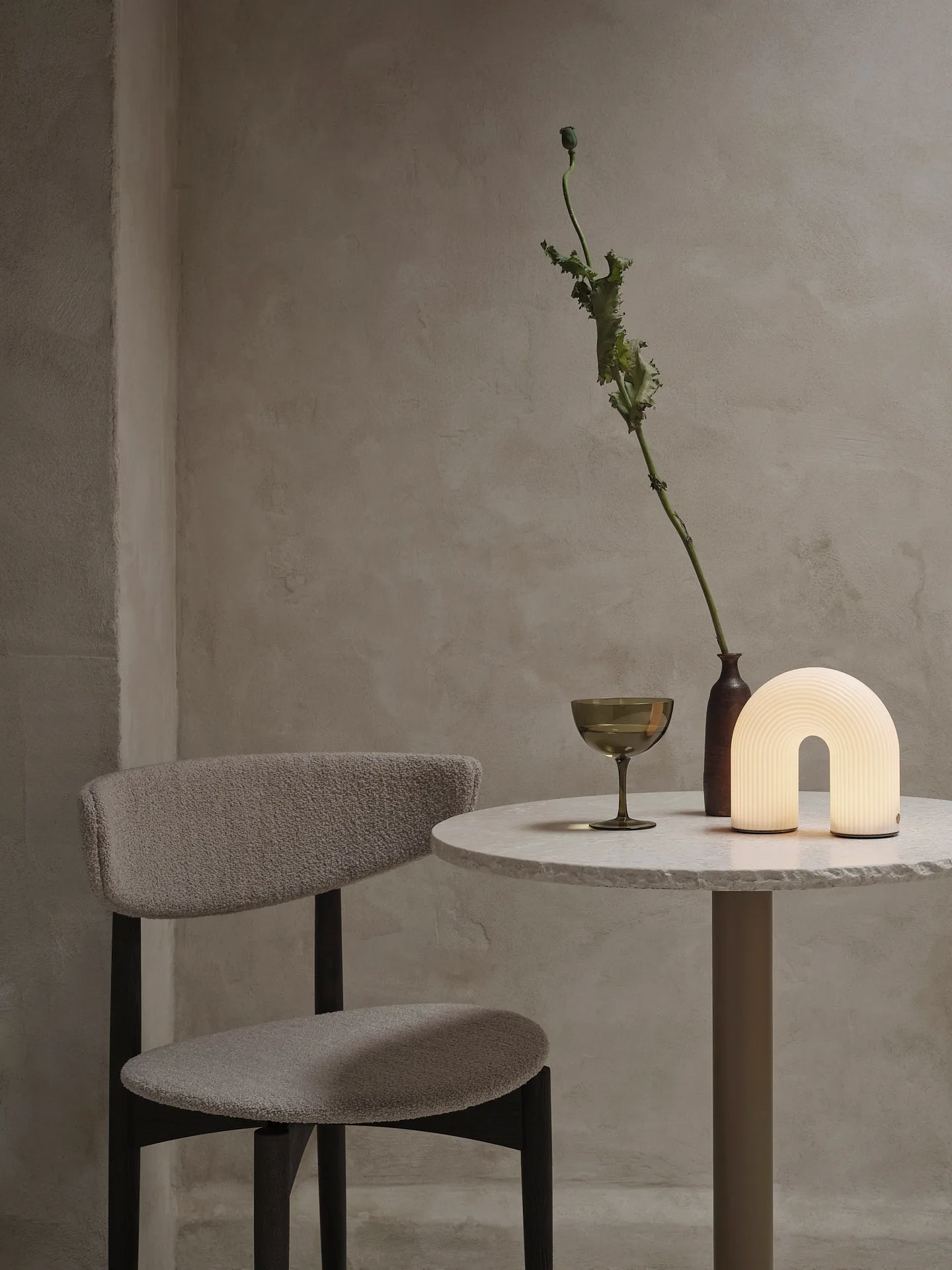 Vuelta portable bordslampa, White Ferm Living