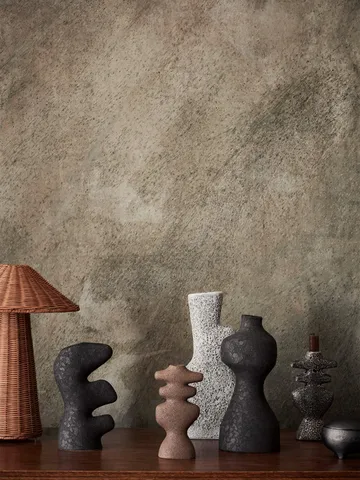 Yara ljusstake large - Dark Sand - Ferm Living